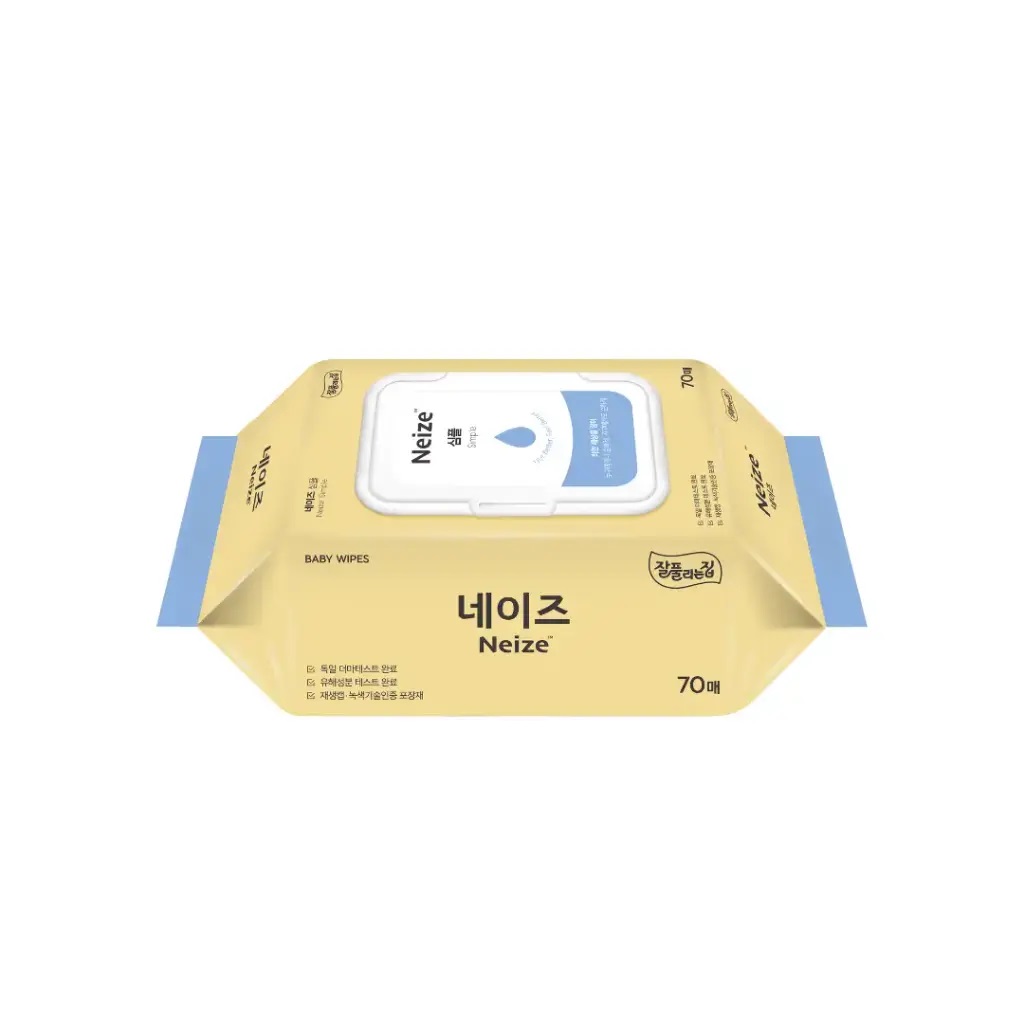 Neize Simple Baby Wipes 70pcs x 10packs